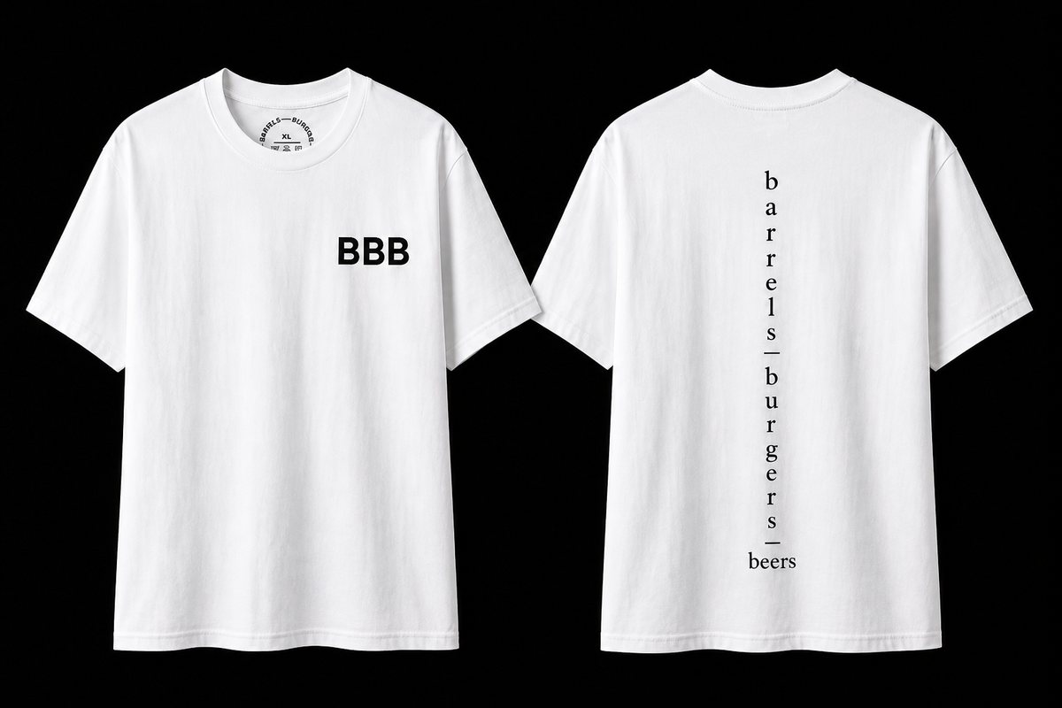 Women's-BBB Script Tee-White