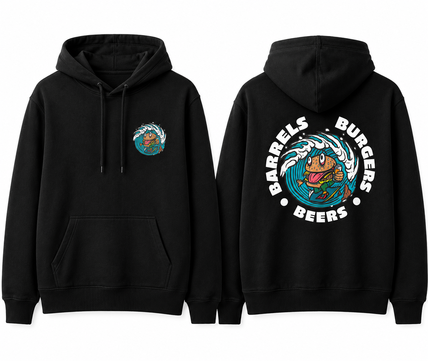 Men's-Burgerman hoodie